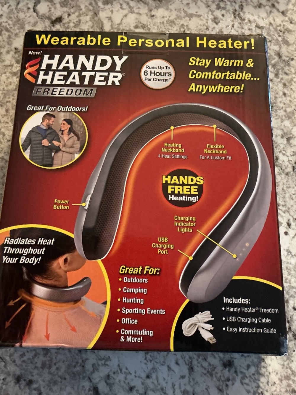 Handi heater NEW IN BOX